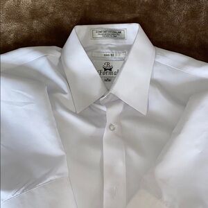 B formal slim fit dress shirt